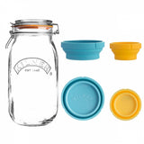 Image - Kilner Measure & Store Set, 2L, Clear