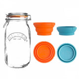 Image - Kilner Measure & Store Set, 3L, Transparent