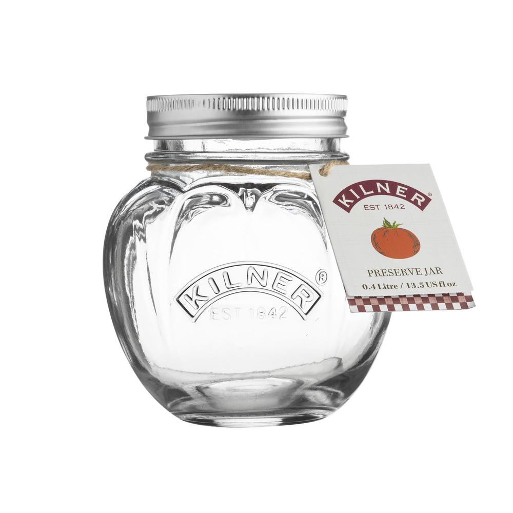Image - Kilner Tomato Fruit Preserve Jar, 0.4 Litre, Transparent