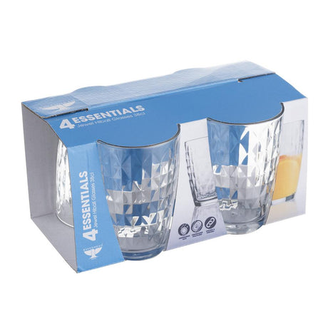 Ravenhead Jewel Mixer Glasses, 31cl, Sleeve Of 4