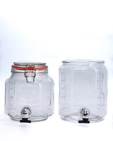 Image - Kilner Stackable Jar Set With Taps & Stand, Clear