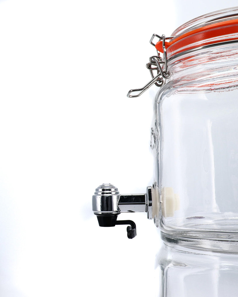 Image - Kilner Stackable Jar Set With Taps & Stand, Clear