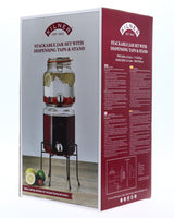 Image - Kilner Stackable Jar Set With Taps & Stand, Clear