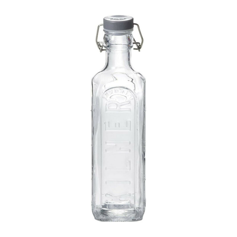 Image - Kilner Clip Top Bottle, 600ml, Transparent