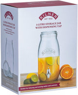 Image - Kilner Drinks Dispenser 3 Litre In Gift Box, Clear