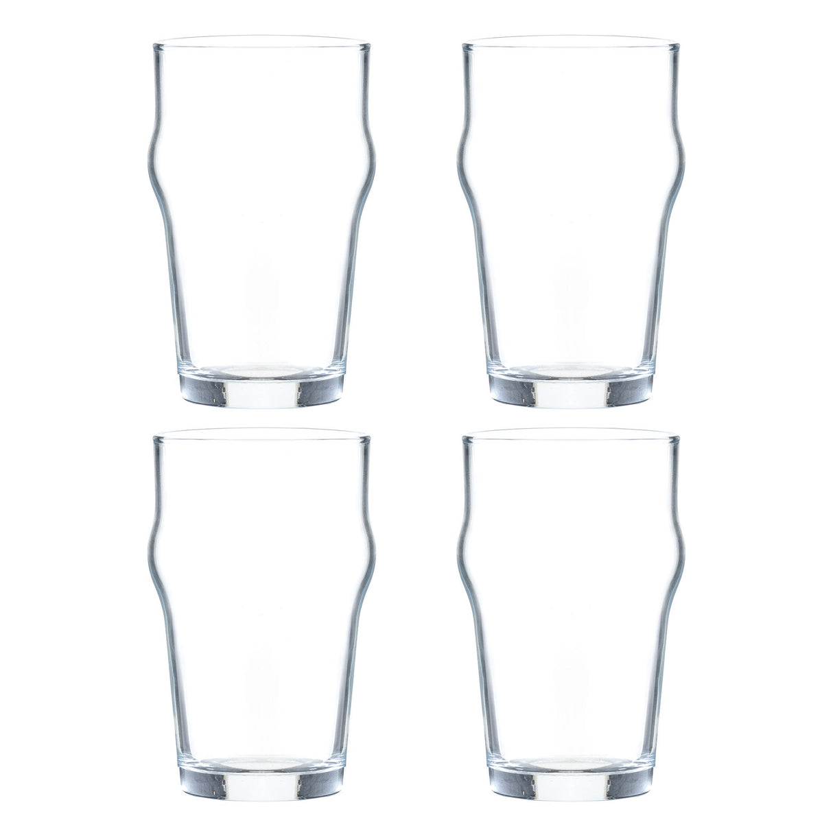 Ravenhead Essentials Nonik Glasses, 28cl, Sleeve Of 4