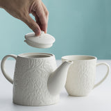 Mason Cash In The Forest Teapot, 1L, White