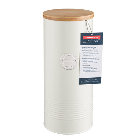 Typhoon Living Pasta Storage, 2.5L, Cream