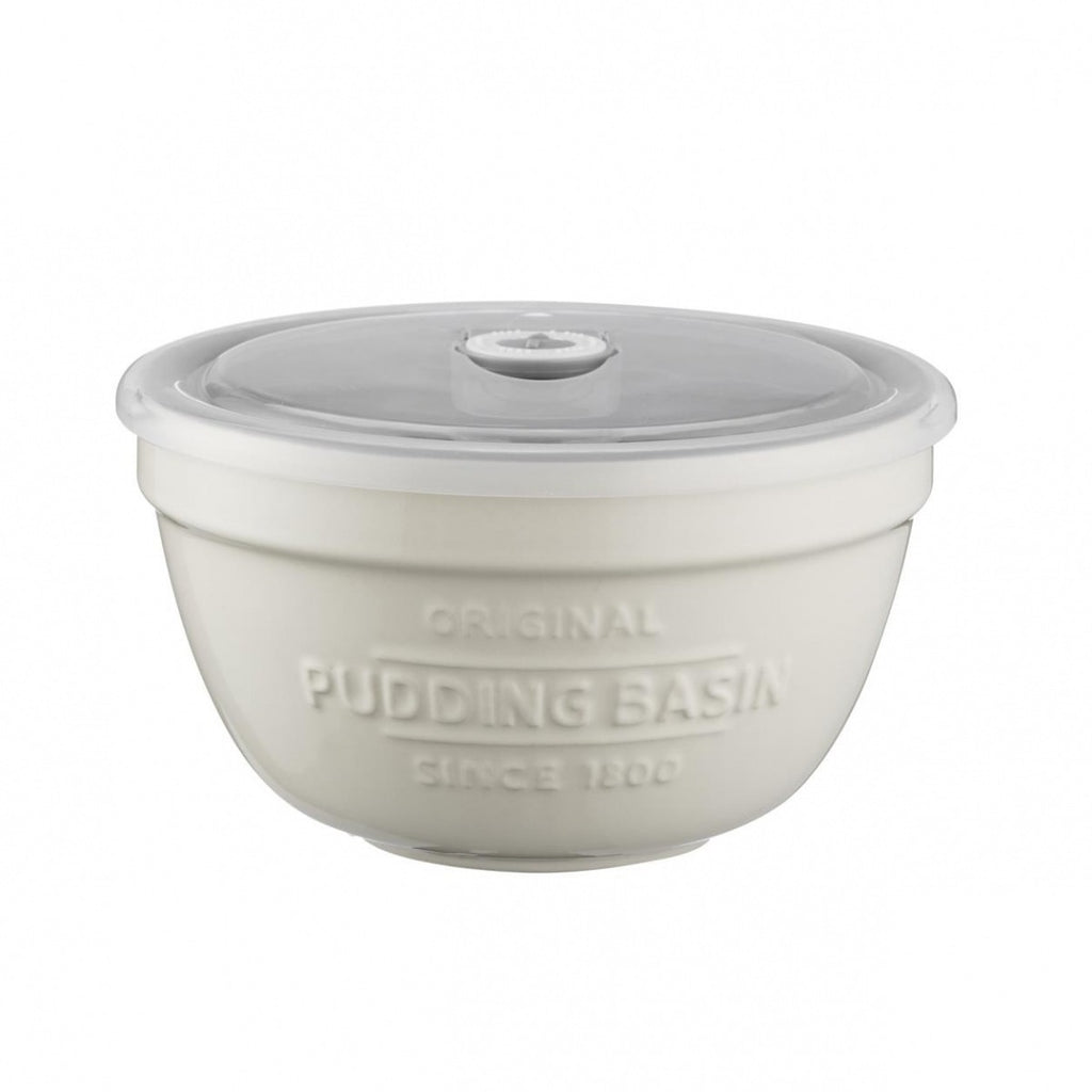 Image - Mason Cash Innovative Kitchen Pudding Basin With Lid 16cm, White