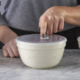 Image - Mason Cash Innovative Kitchen Pudding Basin With Lid 16cm, White