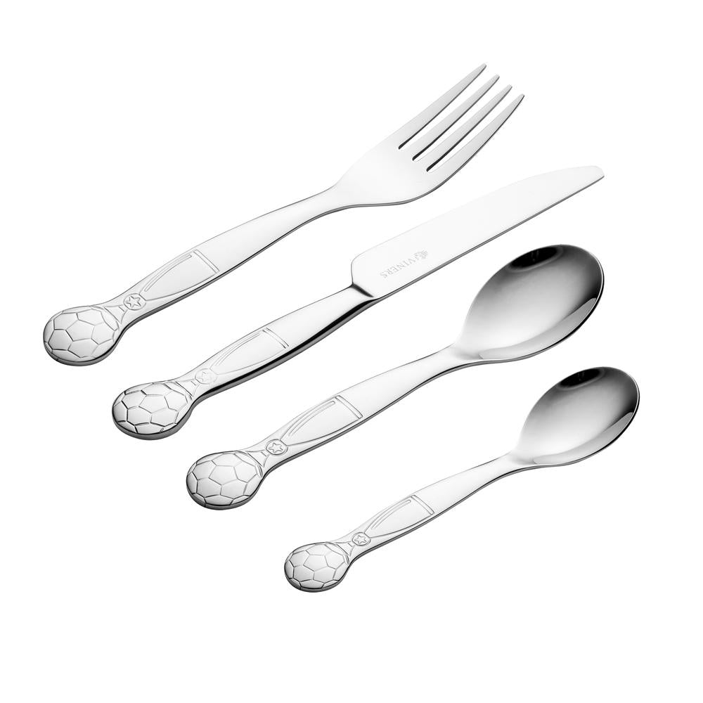 Image - Viners On The Ball 4 Pce Kids Cutlery Set Gift Box