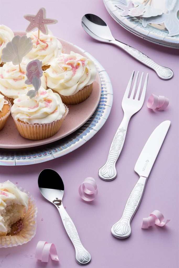 Image - Viners Mermazing 4 Piece Kids Stainless Steel Cutlery Set