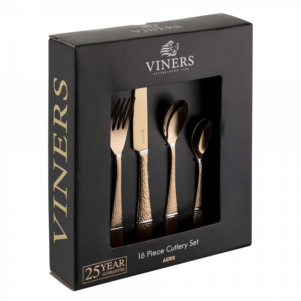Image - Viners Aeris 18/0 16 Pce Cutlery Set