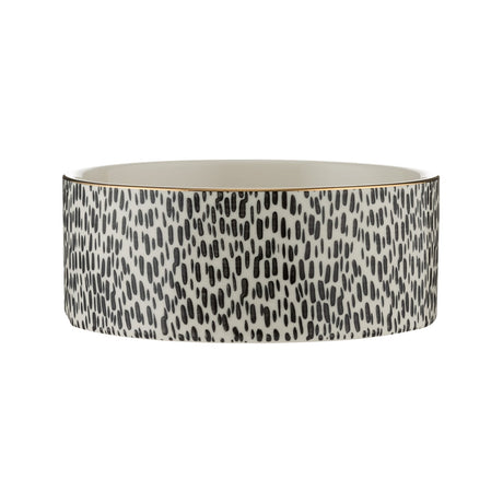 Mason Cash Splatter With Gold Rim Pet Bowl, 550ml