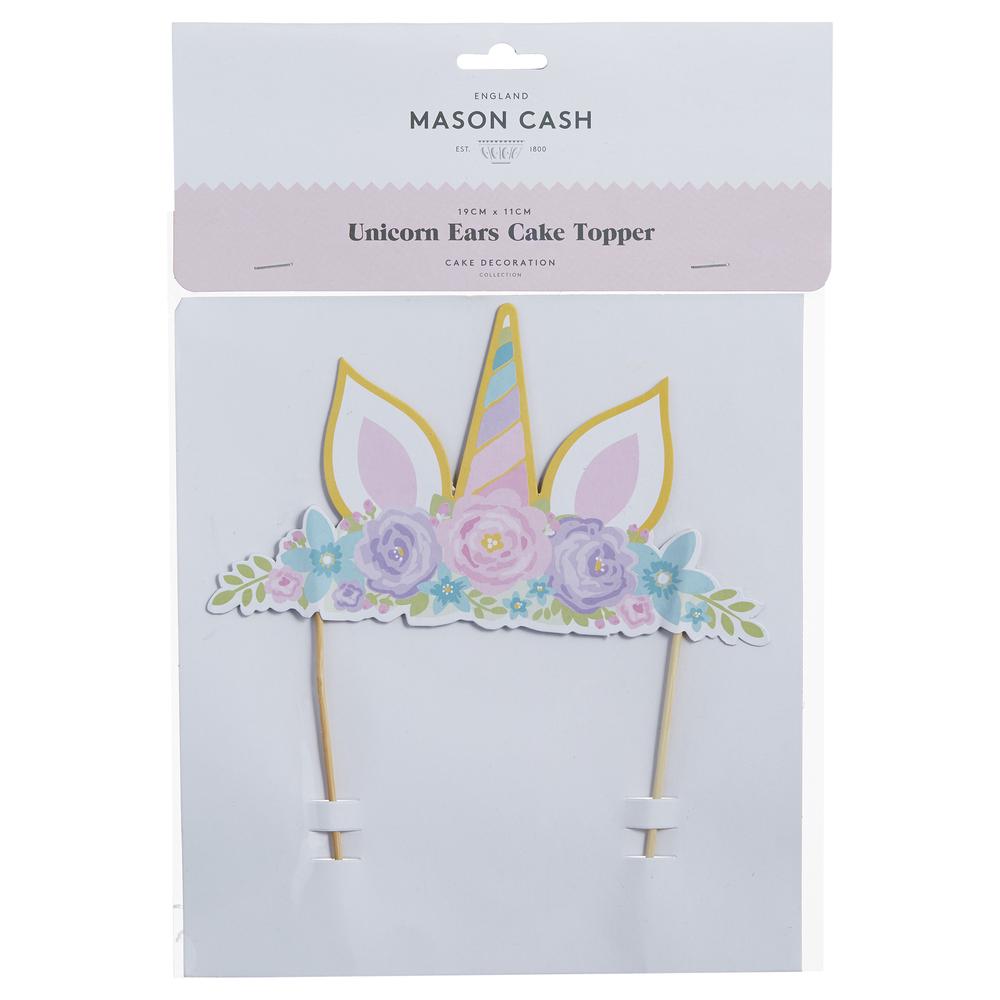 Image - The Mason Cash Unicorn Ears Cake Topper