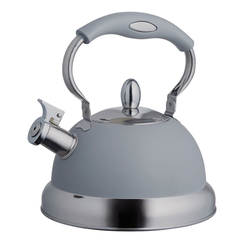 Image - Typhoon Living Grey Stove Top Kettle 2.5l