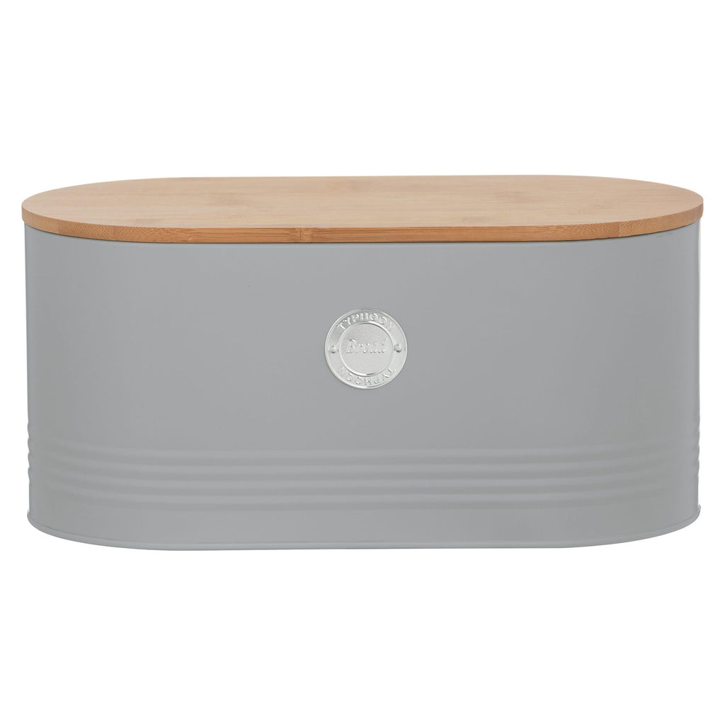 Typhoon Living Bread Bin, Grey 