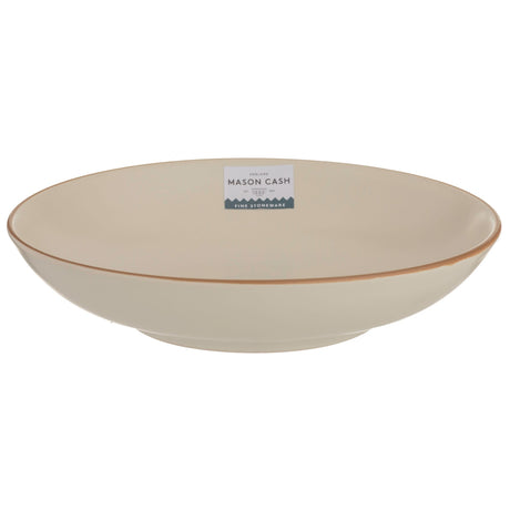 Mason Cash Classic Collection Pasta Bowl, 23cm, Cream