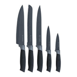 Image - Viners Horizon Knife Block Set, 5pc, Grey