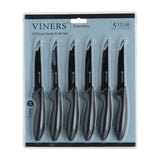 Image - Viners Select Grey 4pce Pastry Fork Set Giftbox