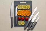 Image - VINERS Speckle 5pc Knife Set with Chopping Board