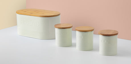 Typhoon Essentials Cream Storage, Set of 4