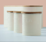 Typhoon Essentials Cream Storage, Set of 4