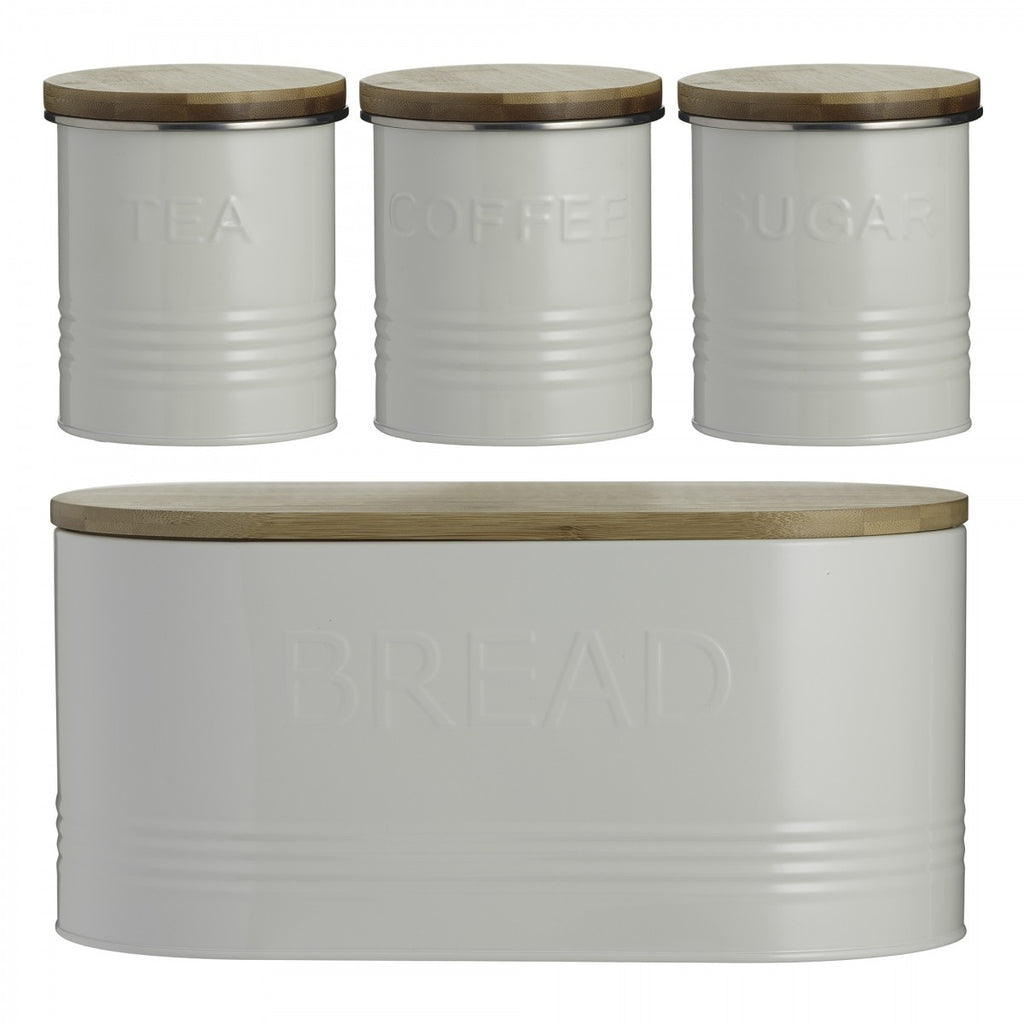 Typhoon Essentials Cream Storage, Set of 4
