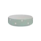 Mason Cash Polka Dot Pet Bowl, Sage, 300cm