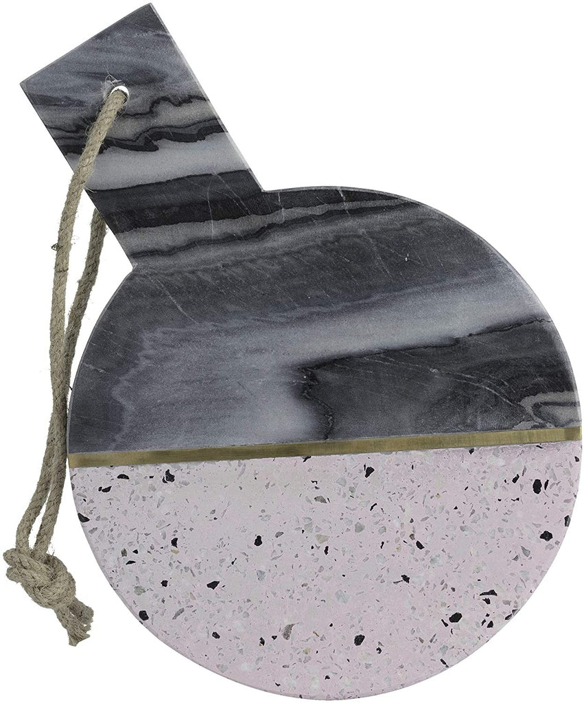 Image - Typhoon Elements Terrazzo/Marble Round Handled Board