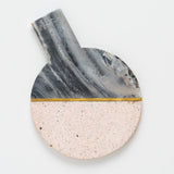 Typhoon Elements Terrazzo/Marble Round Handled Board