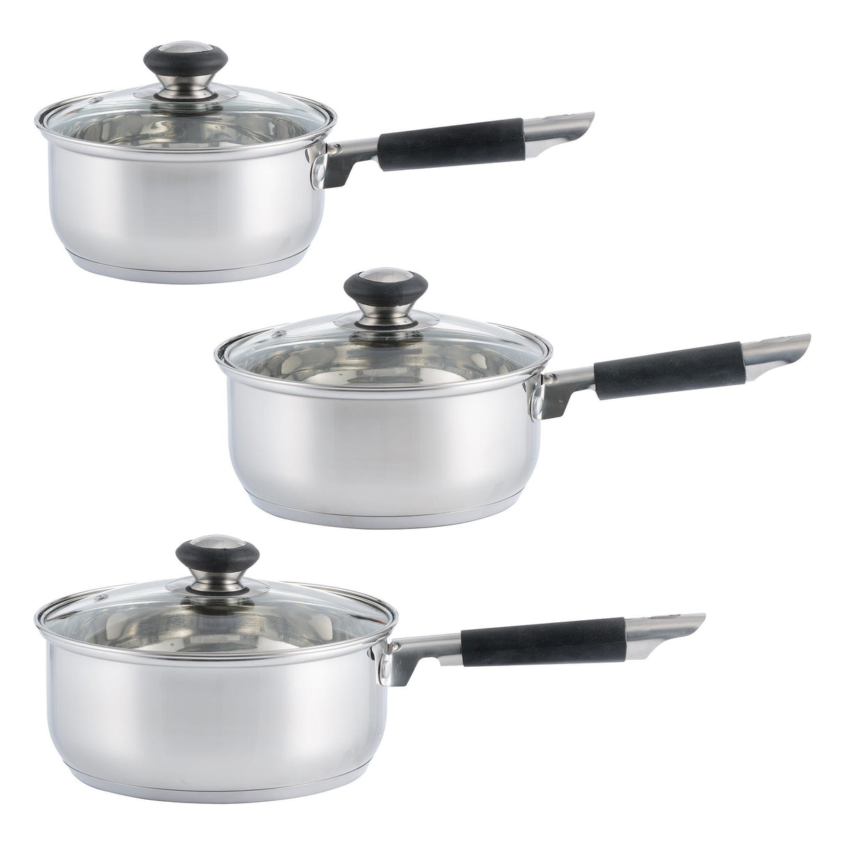 Image - Viners Everyday 3 Pce Saucepan Set