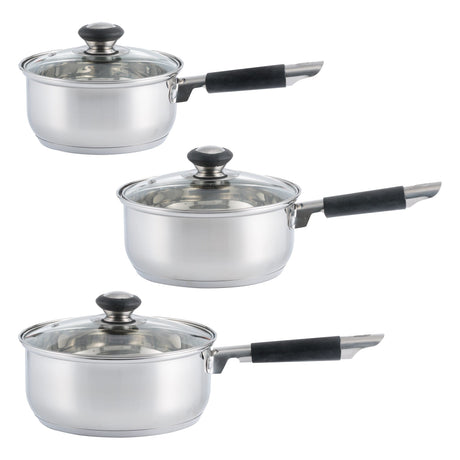 Image - Viners Everyday 3 Pce Saucepan Set