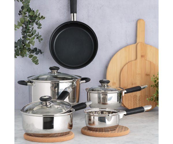 Image - Viners Everyday 3 Pce Saucepan Set