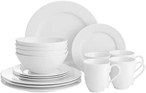 Image - Price & Kensington Simplicity 16 Pieces Dinner Set, White