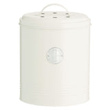 Typhoon Living Compost Caddy, 2.5L, Cream
