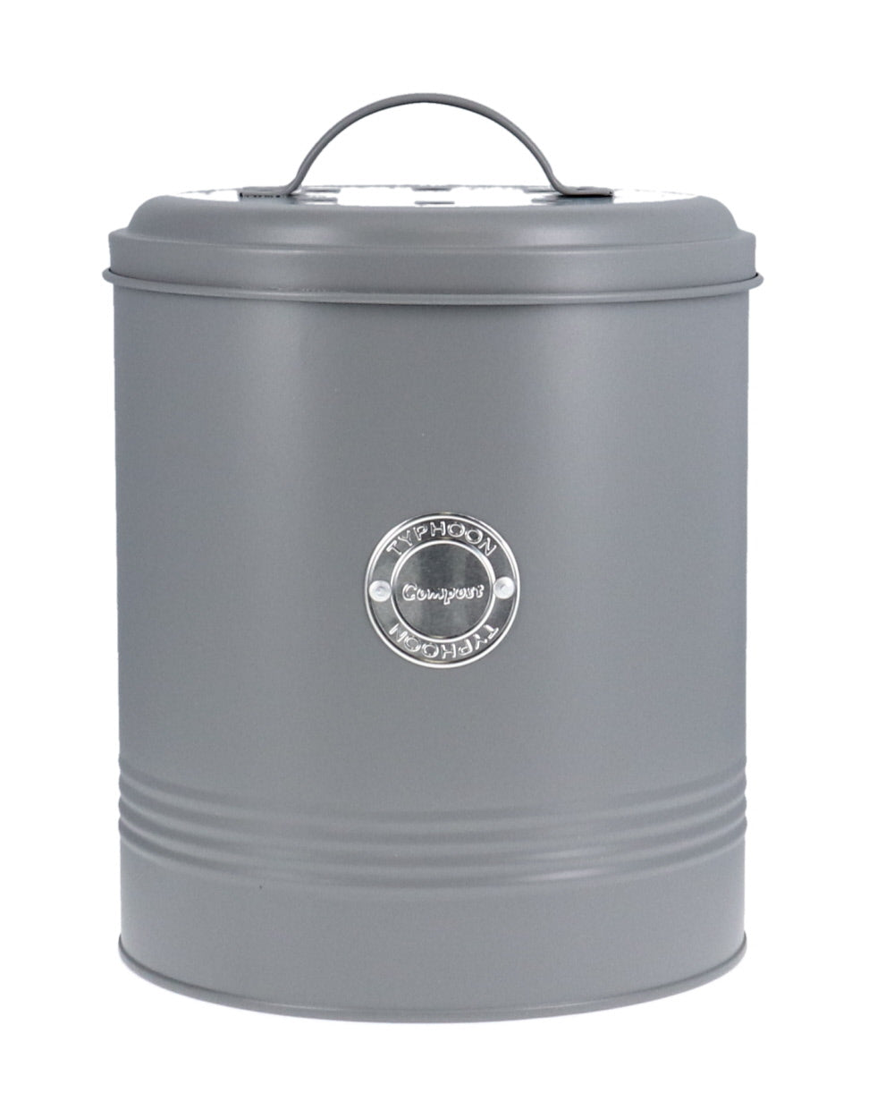 Typhoon Living Compost Caddy, Grey 