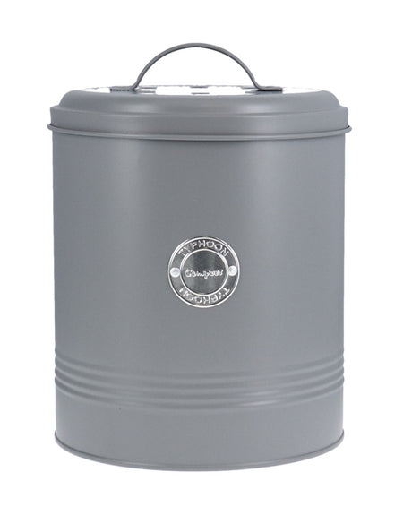 Typhoon Living Compost Caddy, Grey 