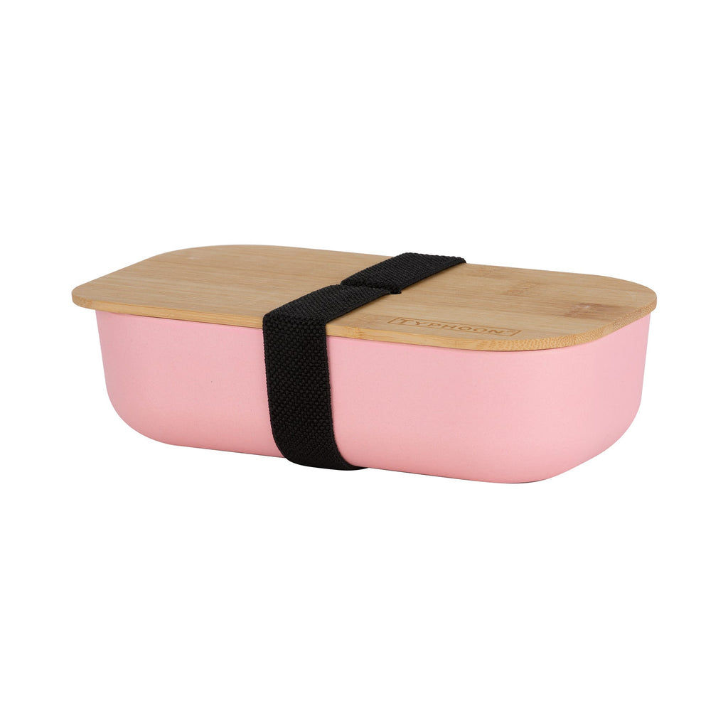Image - Typhoon Pure Pink Bamboo Fibre Lunch Box