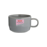 Typhoon Cafe Concept Flat White Mug, 300ml, Dark Grey 