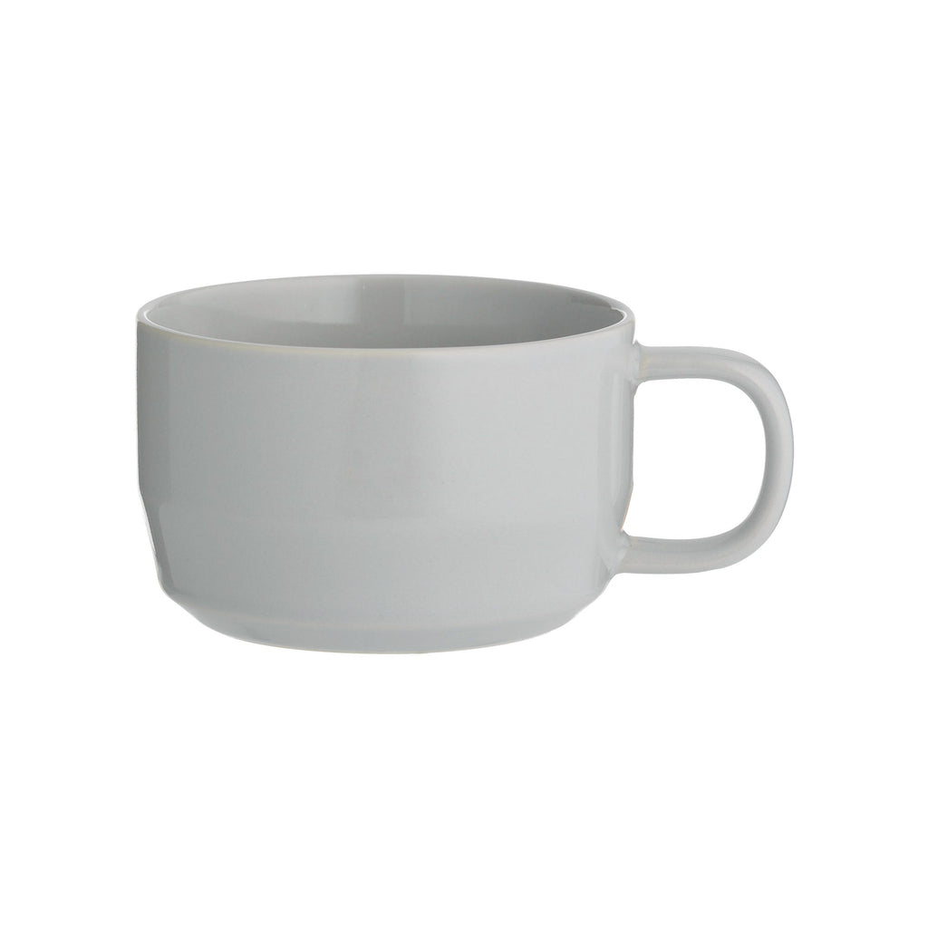 Image - Typhoon Cafe Concept Grey 400ml Cappuccino Mug