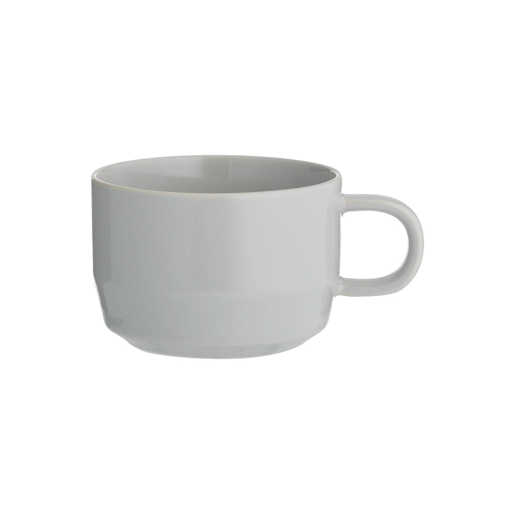 Typhoon Cafe Concept Flat Mug, 300ml, White