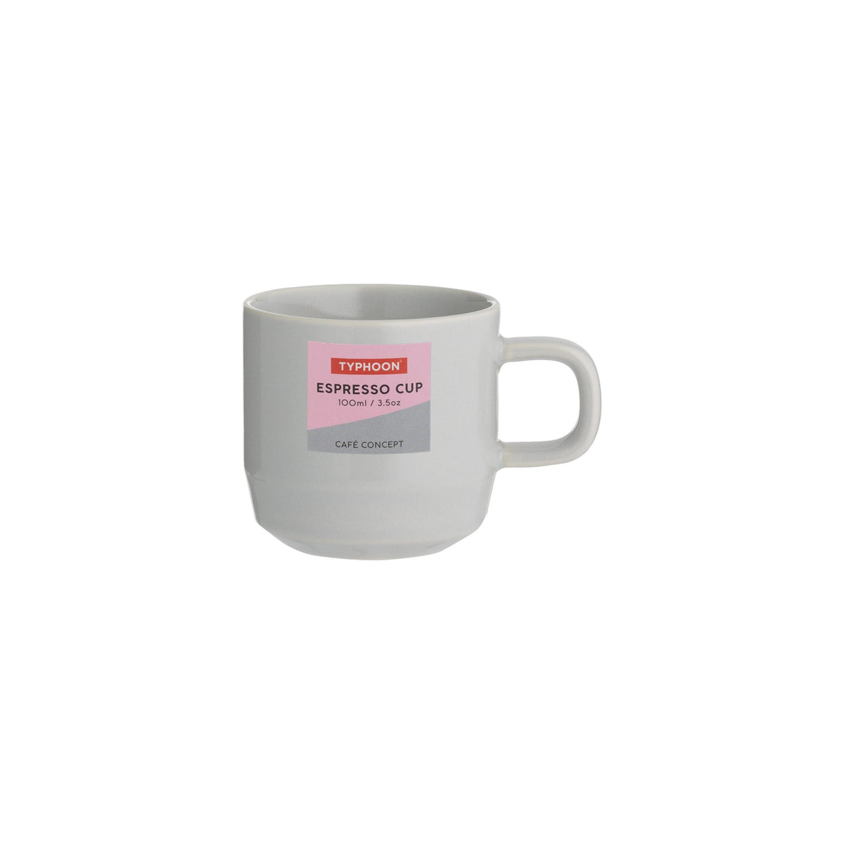 Image - Typhoon Cafe Concept Grey 100ml Espresso Cup