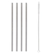 Image - Typhoon Pure Set Of 4 Steel Straws With Brush