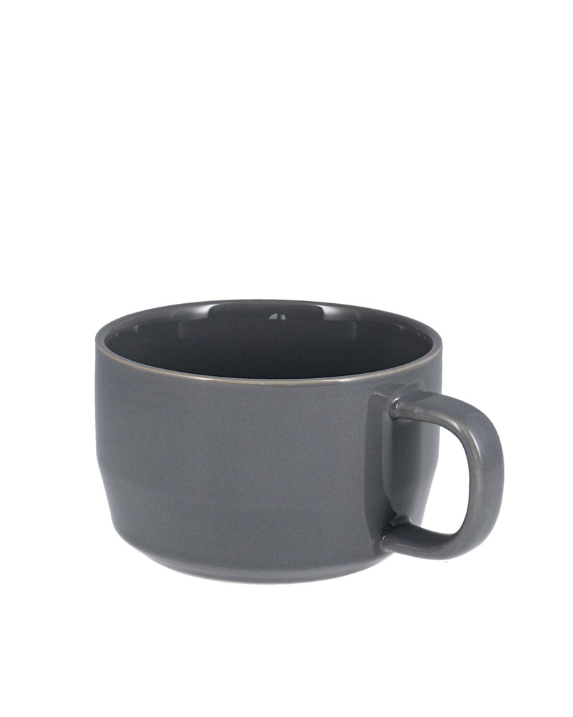 Image - Typhoon Cafe Concept Dark Grey 400ml Cappuccino Mug