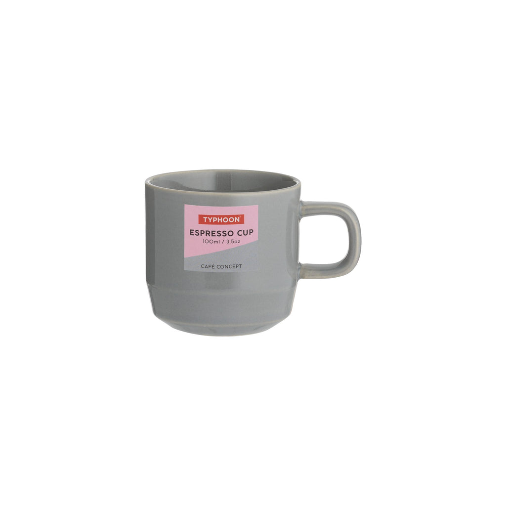 Image - Typhoon Cafe Concept Dark Grey 100ml Espresso Cup