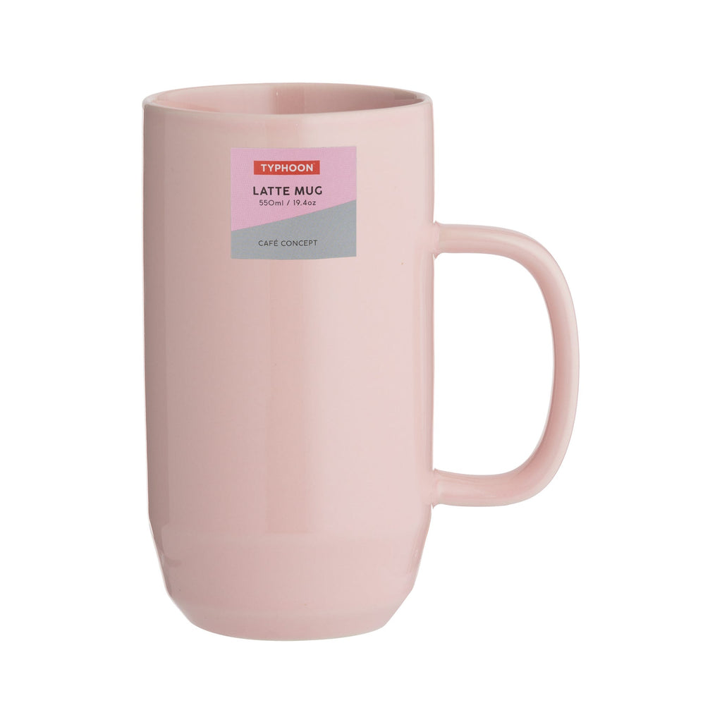 Image - Typhoon Cafe Concept Pink 550ml Latte Mug