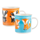 Image - Price & Kensington Woodland Animals Assorted Fine China Mugs