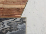 Image - Typhoon Elements Acacia wood, Marble and Stone Serving board, 39.5cm