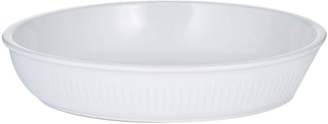 Image - Mason Cash Linear Round Pie Dish 26cm White